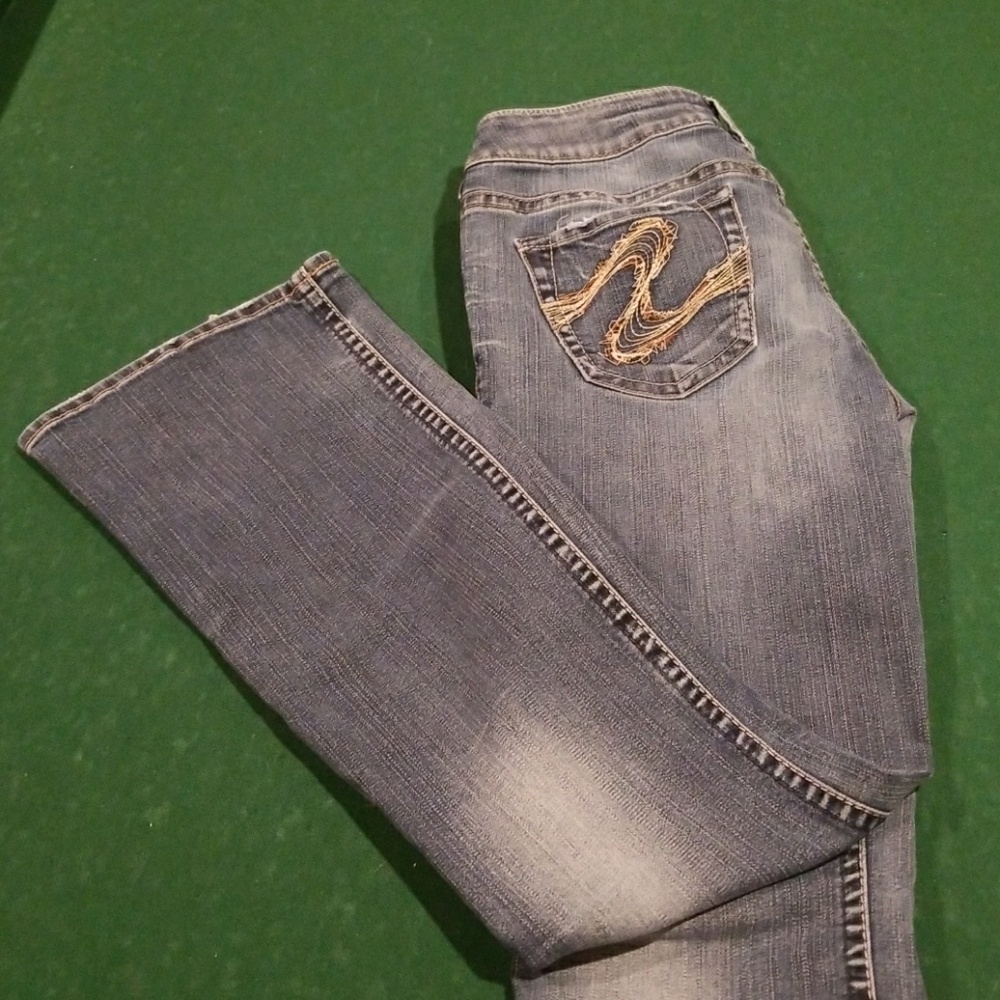 Silver jeans